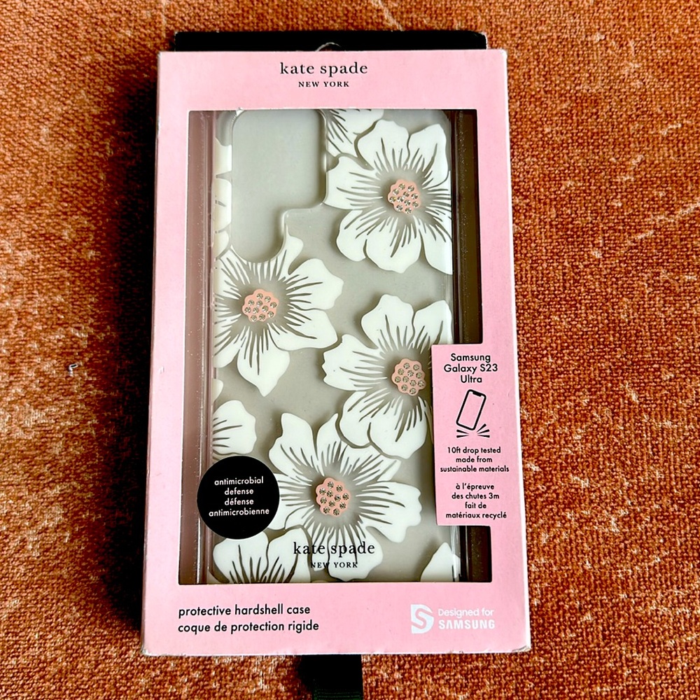 Kate Spade Samsung Galaxy S23 Ultra Phone Case